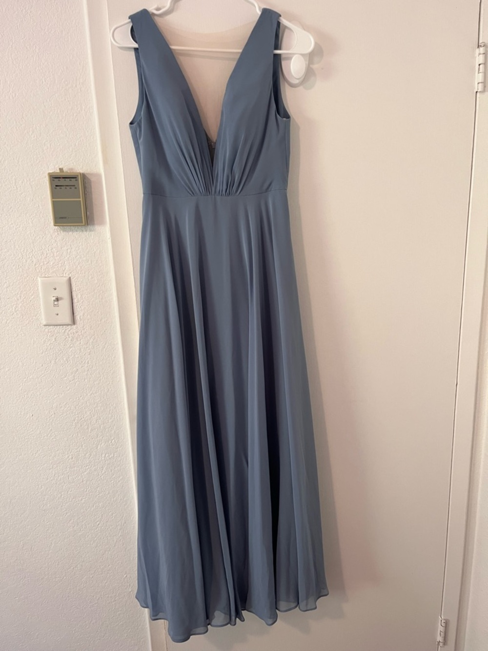 Jenny Yoo Collection Ryan Dress Bridesmaid Blue Gown Size 4